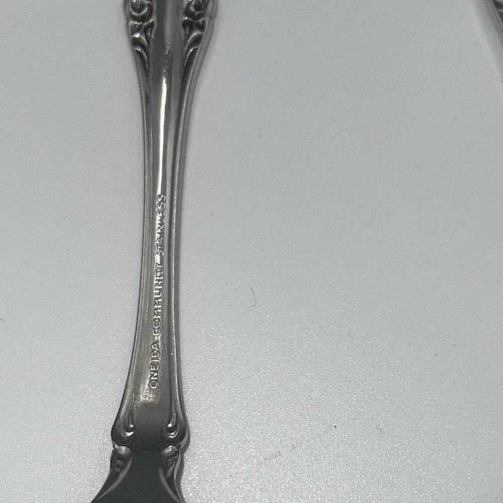 Oneida Community Stainless‎ Brahms Set of 2 Serving Spoons
